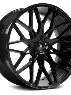 Front view of Koko Funen wheel gloss black