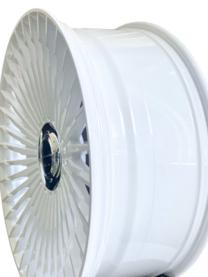 side view of Giovanna Tulum wheel on gloss white