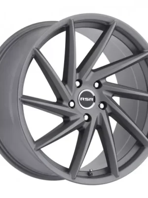 front view of RSR R701 wheel gray
