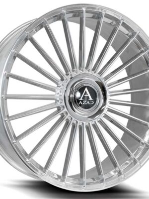 front left view of Azad AZ25 chrome