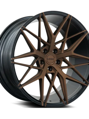Left front view of Element EL24 black with bronze