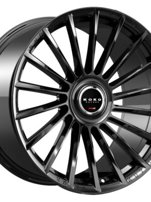 Koko Urfa wheel black with floating center cap
