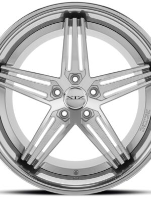 Front View of XIX 63 Silver machine with chrome lip