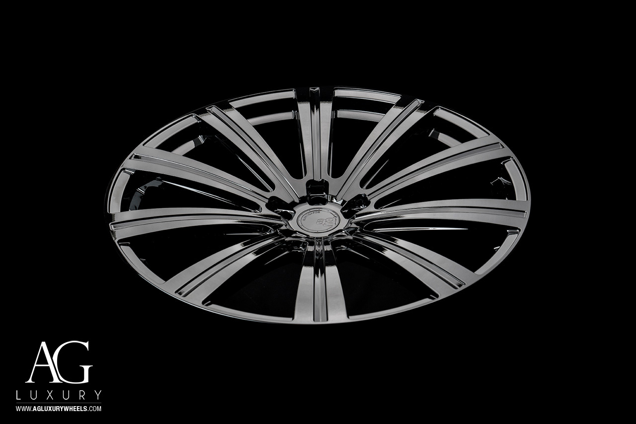 Avant Garde Vanguard Gloss Black - Set of 4 Wheels | 22" Staggered - Image 2