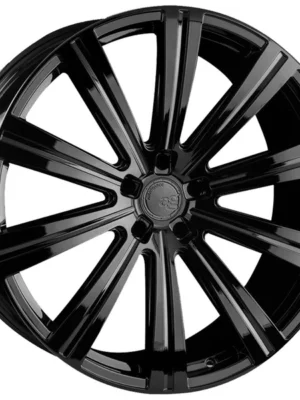 Avant Garde Vanguard Gloss Black - Set of 4 Wheels | 22" Staggered