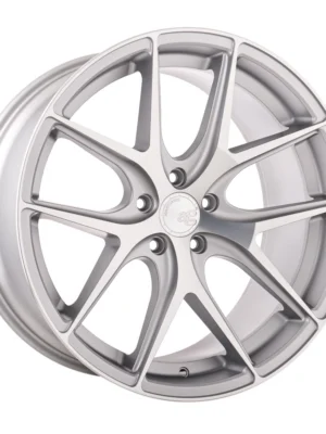 AG M580 Satin silver machine wheel