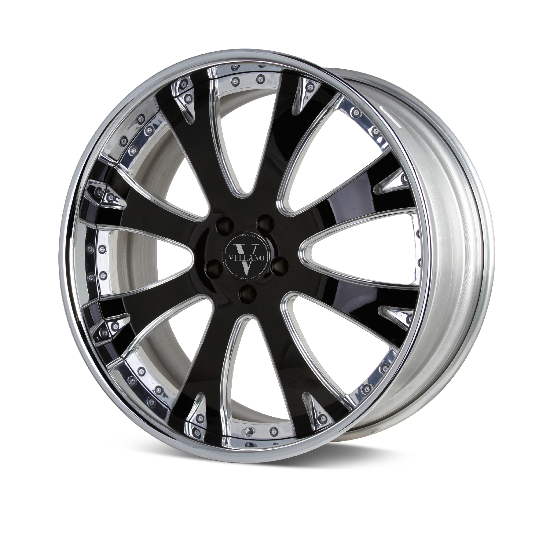 Vellano VTA black face, chrome lip